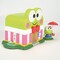Department 56 Sanrio Hello Kitty Village Keroppi's Market Lit Village Building and Accessory Set, 2 Pieces